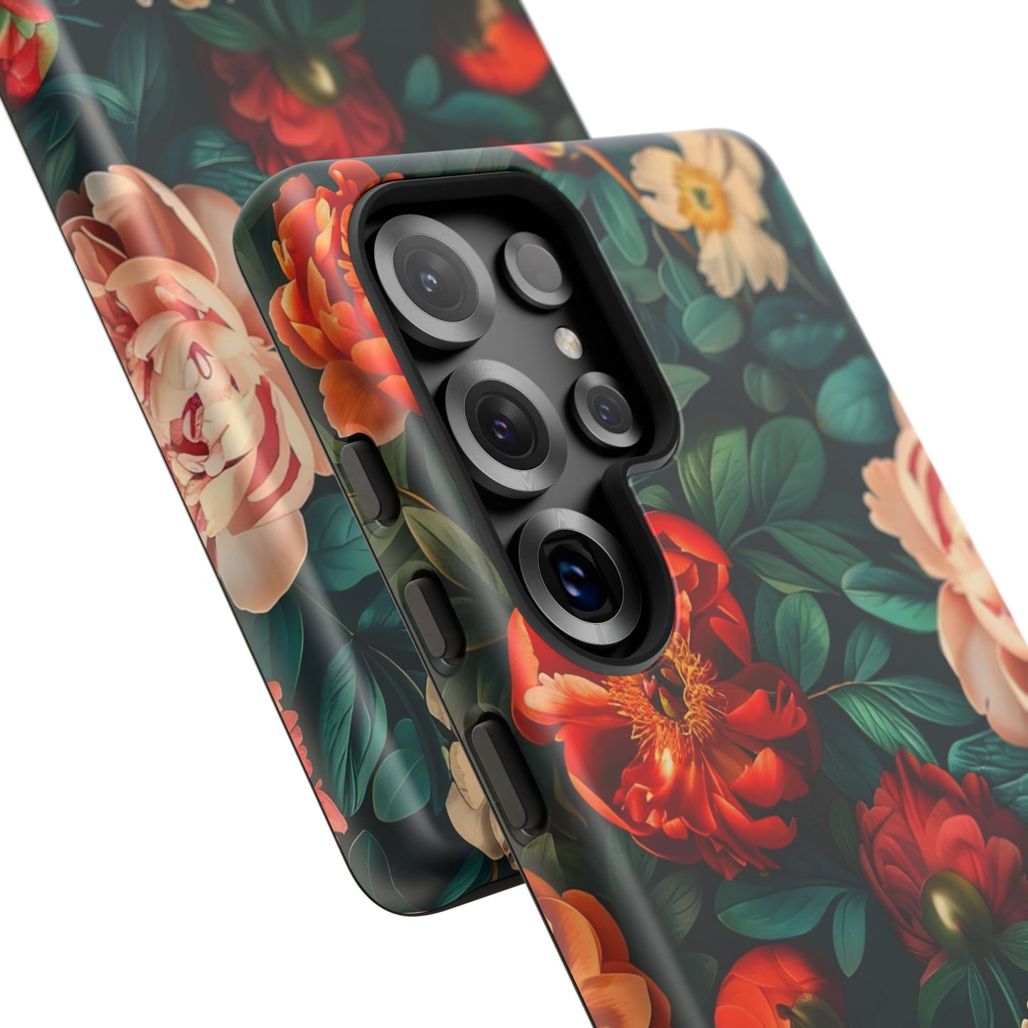 Floral Phone Case - Tough Cases, Vibrant Protection, Gift for Her, Cute Floral Design, Trendy Accessory, Perfect for Spring