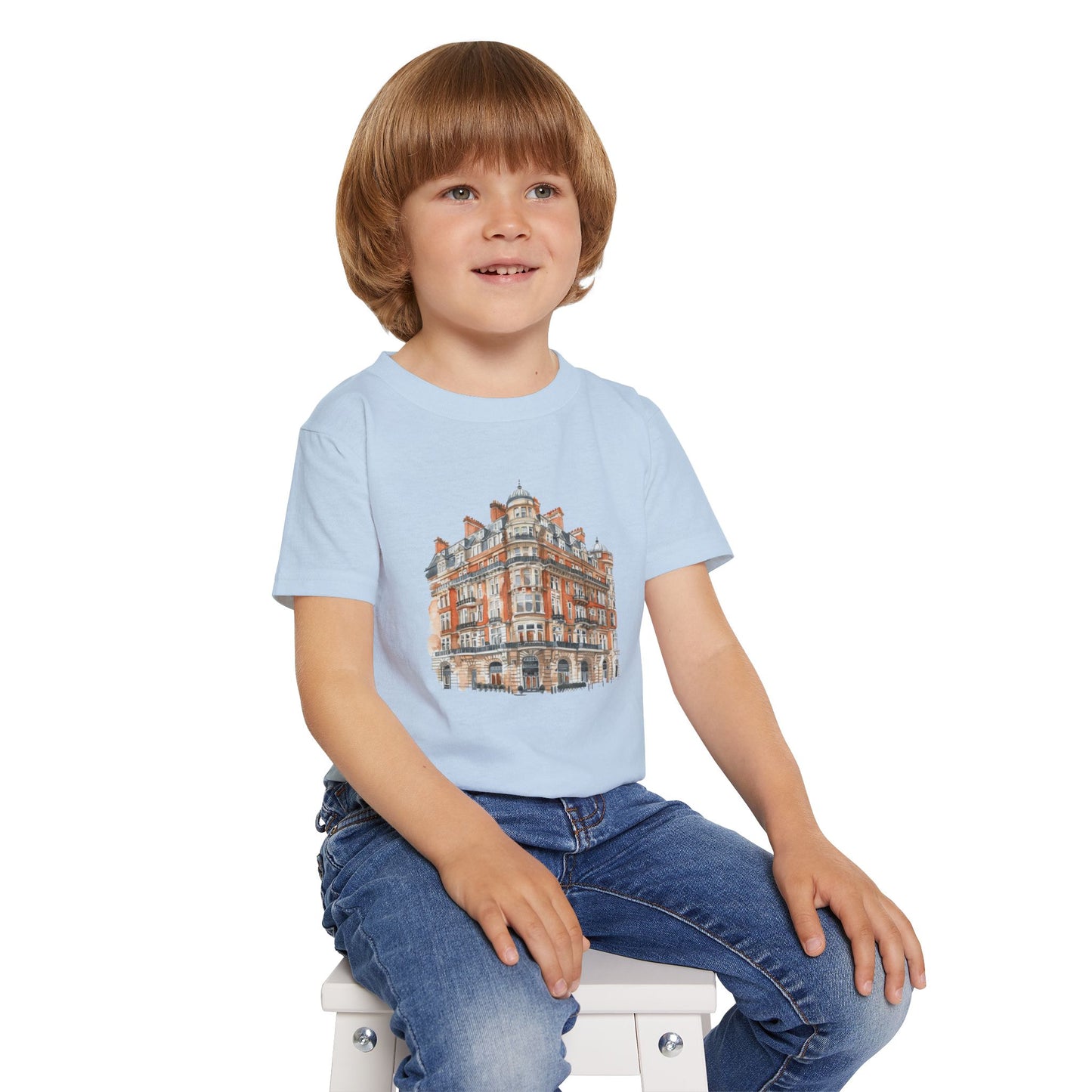 Toddler Cityscape T-shirt - Cute Urban Design for Kids
