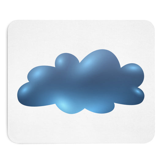 Blue Cloud Mouse Pad, Cute Desk Accessory for Home Office, Gamer Gift, Aesthetic Office Decor, Cloudy Style Non-Slip Mat