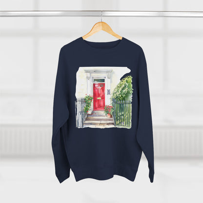 Unisex Crewneck Sweatshirt - Street London Aesthetics Urban Charm and Classic City Vibes