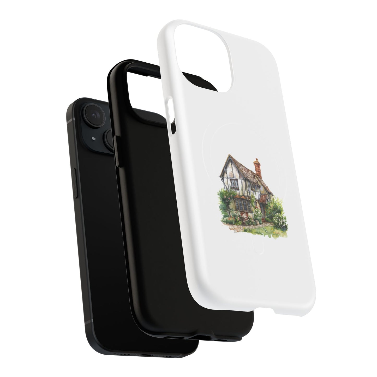 Charming Cottage Magnetic Phone Case | Tough & Durable iPhone Cover, Gift for Home Lovers, Personalized Phone Accessory