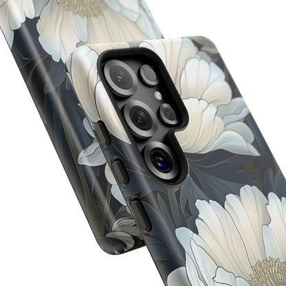 Elegant Floral Phone Case, Floral iPhone Cover, Flower Art Phone Case, Eco-Friendly Mobile Protection, Tough & Stylish Phone Case