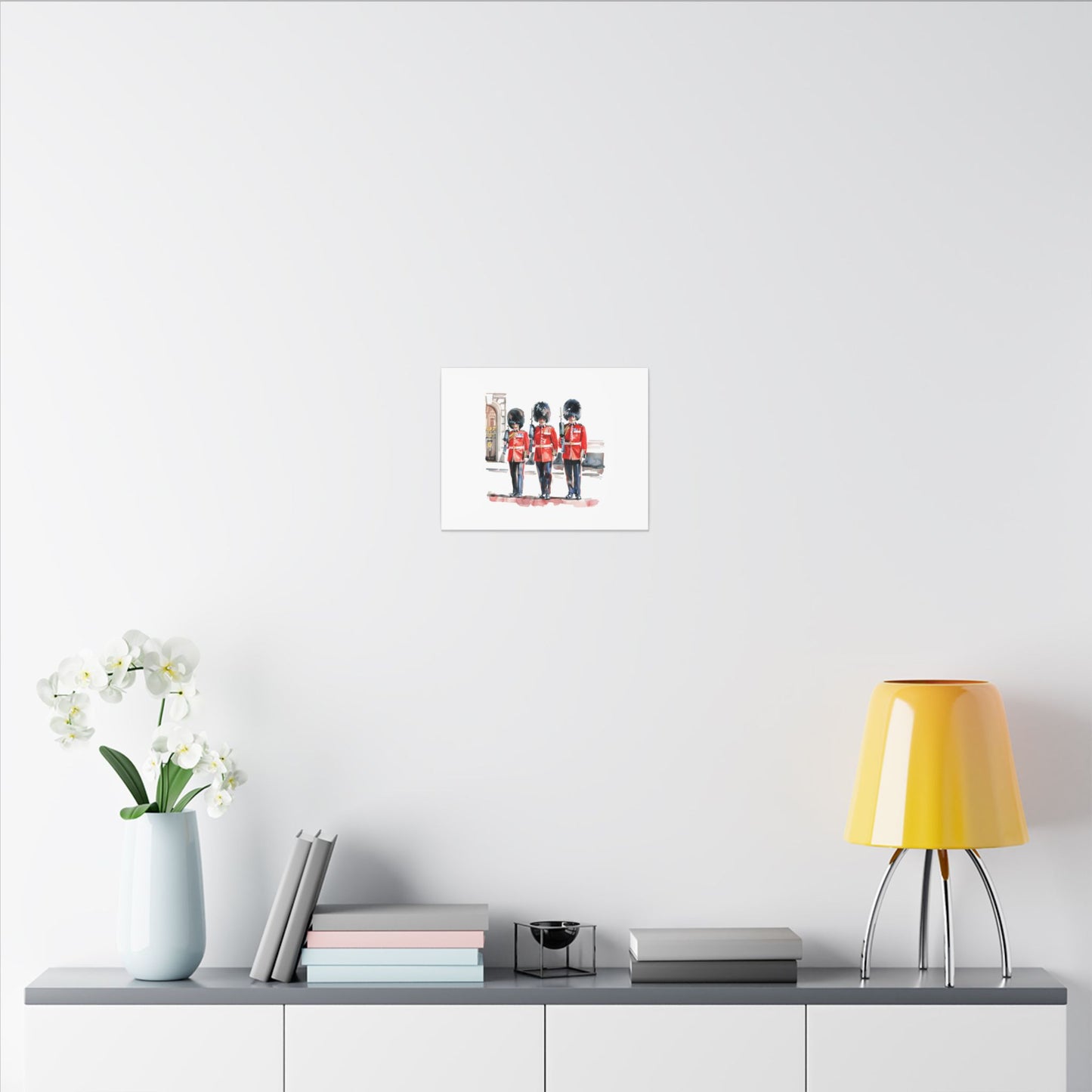 Royal Guards Canvas Print, British Wall Art, Home Decor, Unique Gift, London Culture