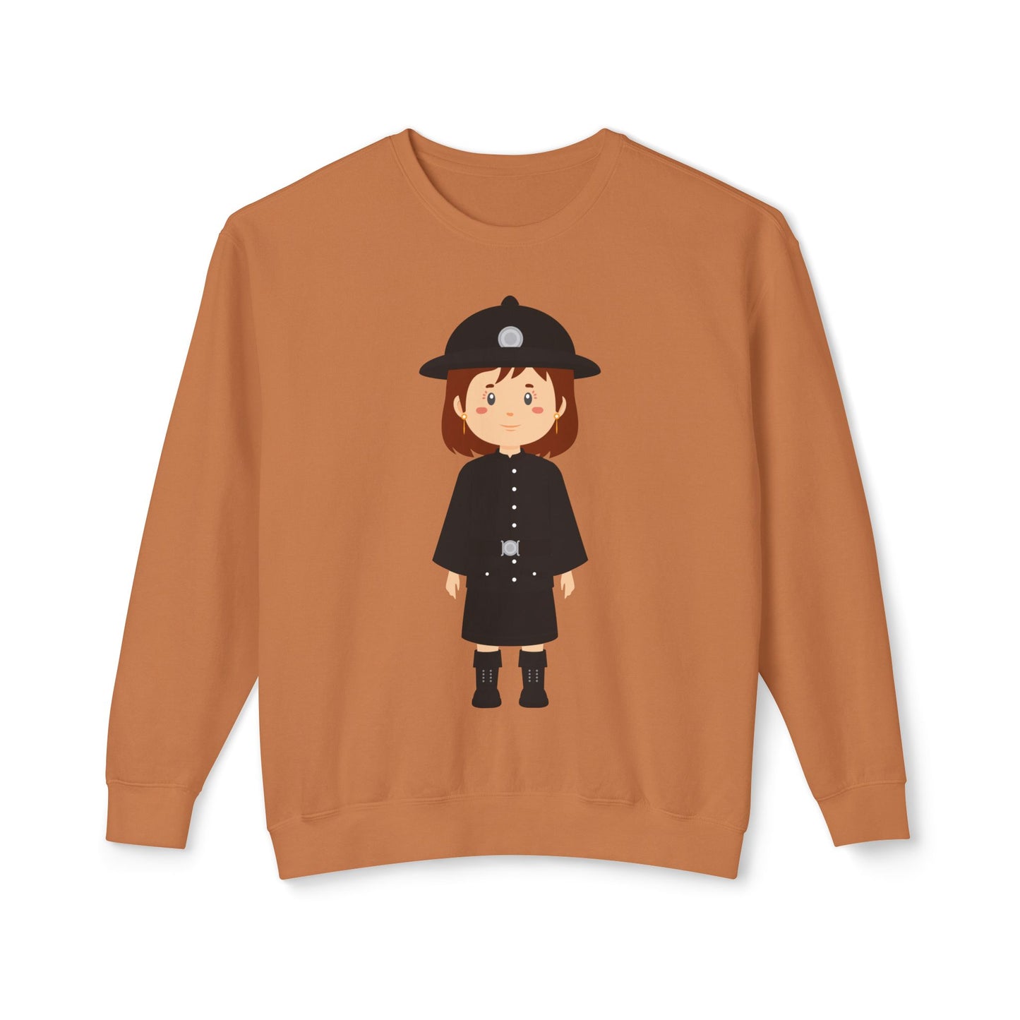 Unisex Lightweight Crewneck Sweatshirt - British Soldier - Classic Military Elegance and Honorable