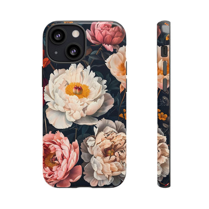 Floral Phone Case, Tough Phone Cover, Flower Design, Unique Gift for Her, Trendy Accessory, Spring Decor