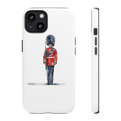 British Royal Guard Phone Case - Tough Cases, Unique Phone Cover, Gift for Her, Cute Accessory, British Soldier Design