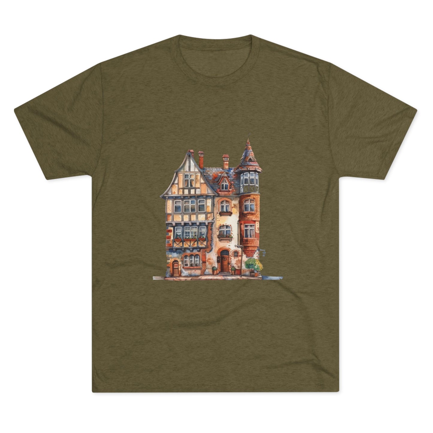 Street London Aesthetics - Urban Charm and Classic City Vibes Unisex Tri-Blend Crew Tee