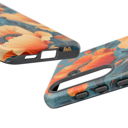 Floral Phone Case, Tough Cases for Protection and Style, Spring Aesthetic, Gift for Her, Phone Accessory for Nature Lovers