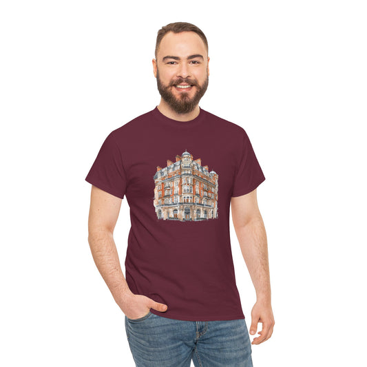 Unisex Heavy Cotton T-Shirt - Picturesque England - Charm and Beauty