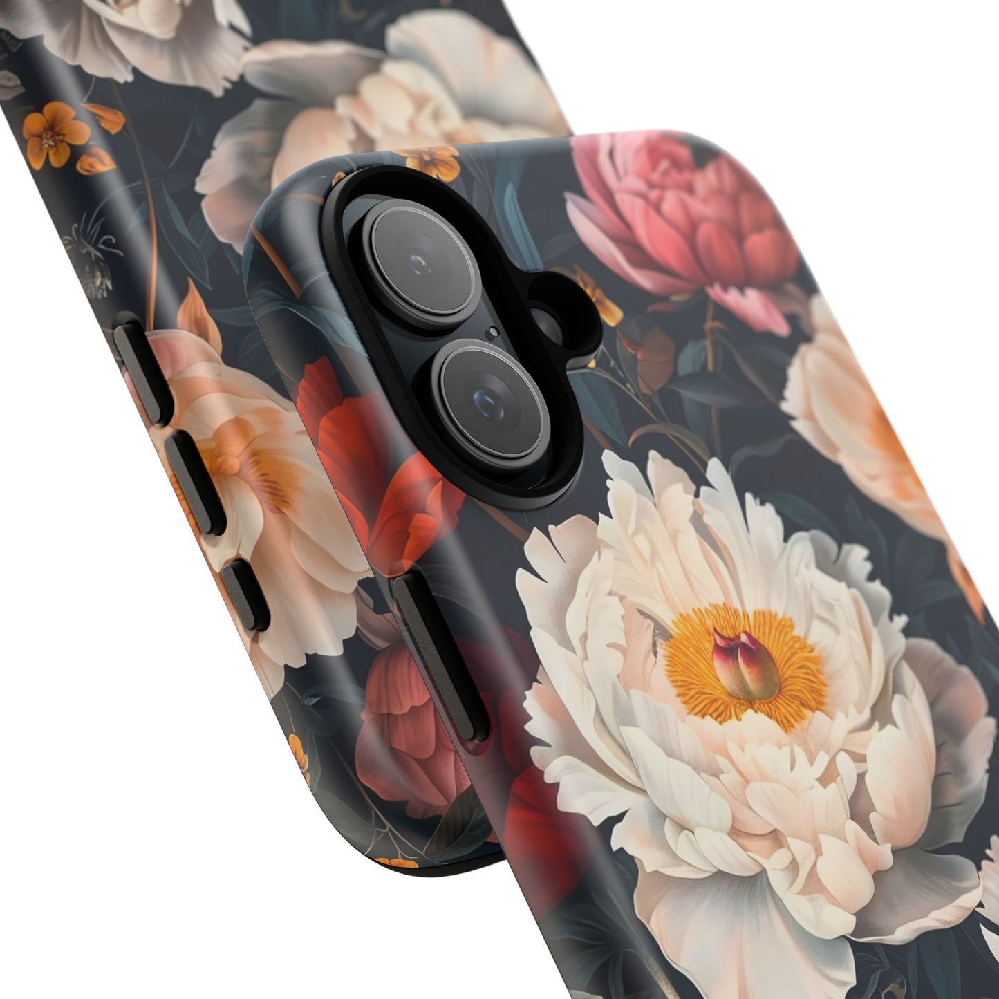 Floral Phone Case, Tough Phone Cover, Flower Design, Unique Gift for Her, Trendy Accessory, Spring Decor