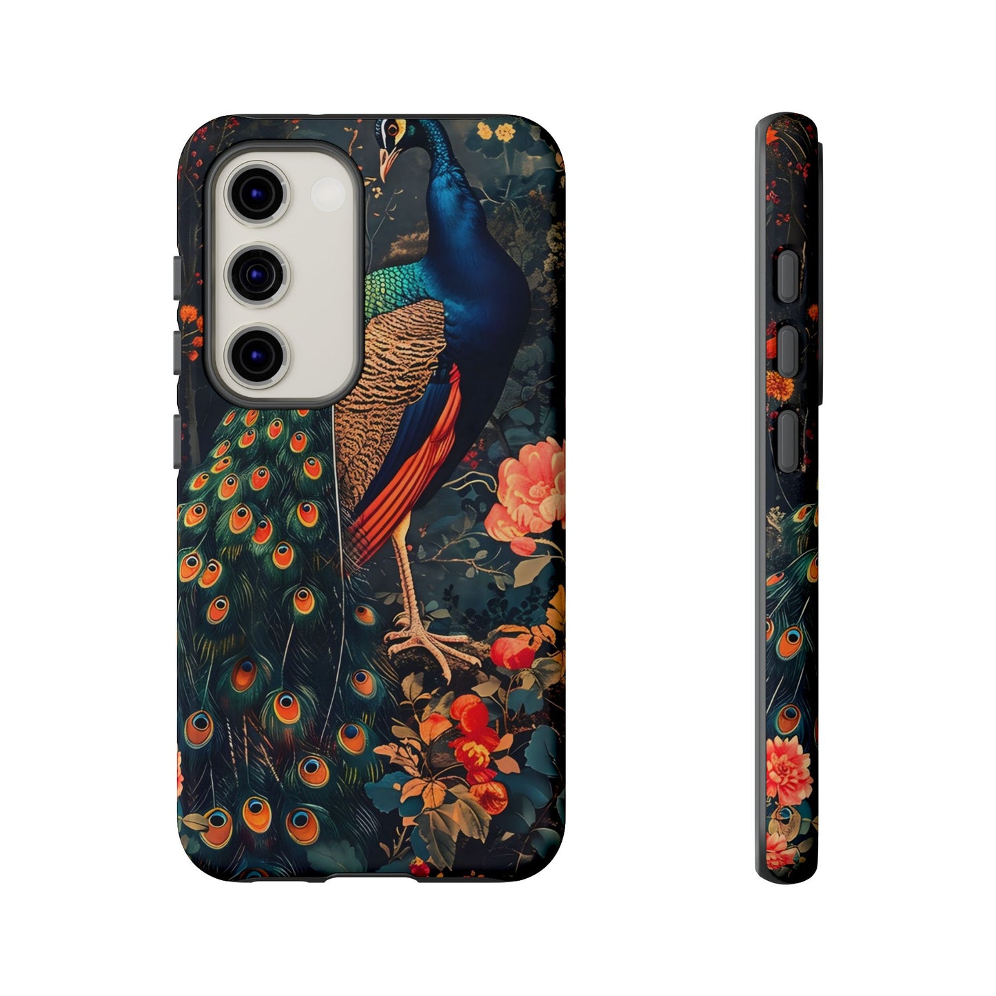Peacock Phone Case - Artistic Floral Design, Tough Covers for iPhone, Stylish Mobile Accessories, Gift for Nature Lovers, Unique Cell [...]