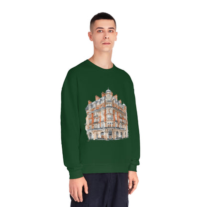 Unisex NuBlend® Crewneck Sweatshirt - British Historic House Classic Architectural Elegance