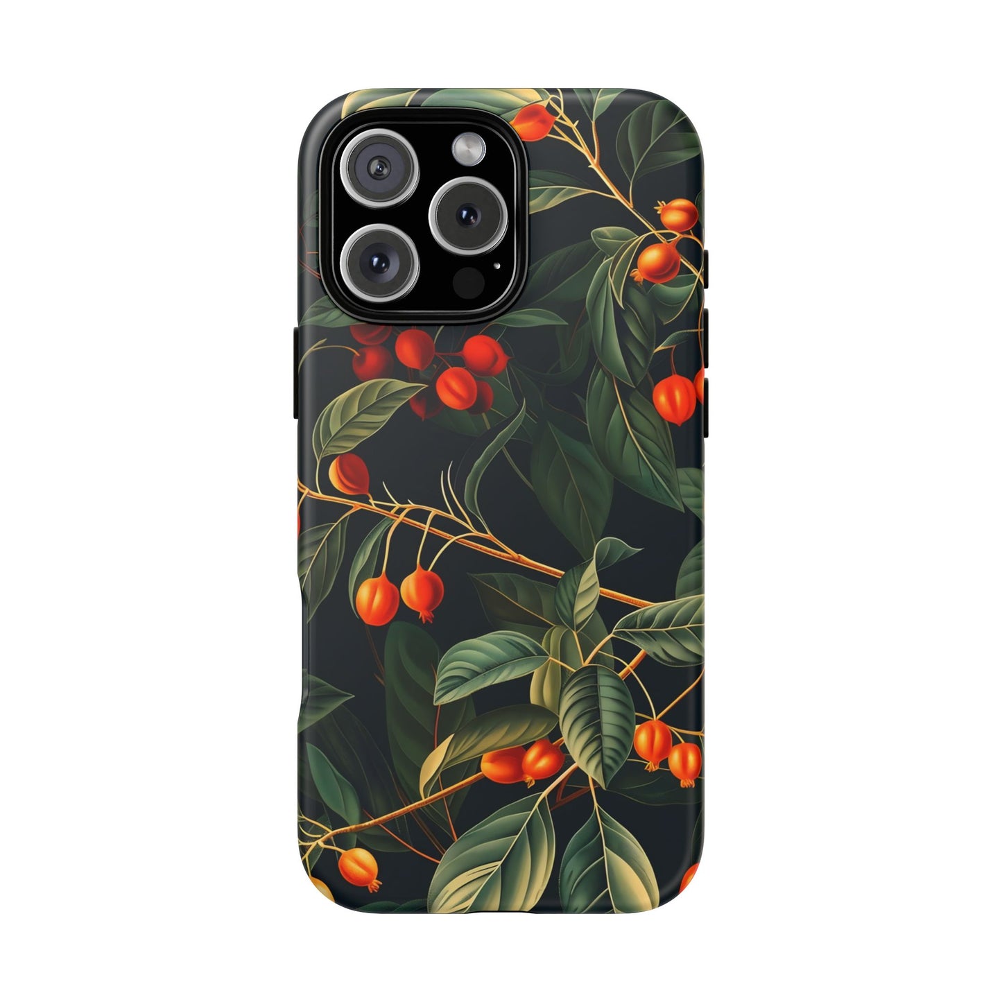 Tough Cases, Floral Phone Case, Nature-Inspired Tech, Unique Gift, Phone Accessory, Botanical Design, Fall Vibes