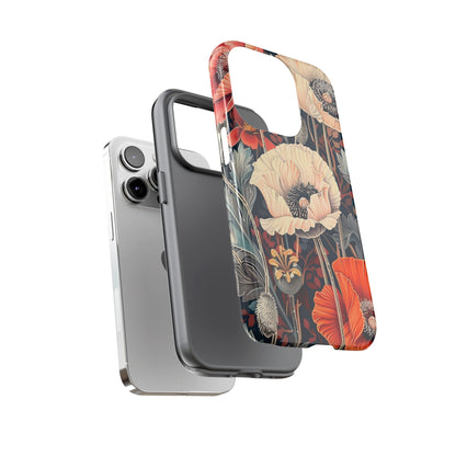 Floral iPhone Case - Tough Cases, Stylish Phone Cover, Durable Protection, Floral Design, Gift for Nature Lovers, Trendy Cell Phone [...]