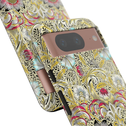 Floral Phone Case - Tough Cases, Floral Design, Stylish, Protective, Unique Gift for Her, Phone Accessories