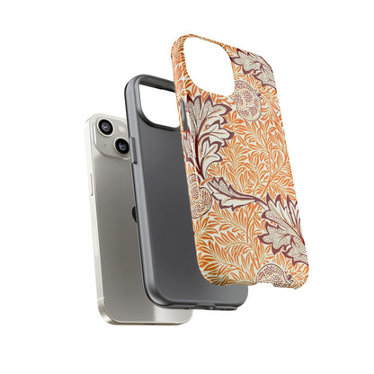 Stylish Phone Case, Tough Cases with Floral Design, Protective Cover, Gift for Her, Cute Phone Accessory