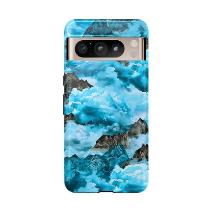 Mountain Wave Phone Case - Adventure Gear, Outdoor Gifts, Stylish Cases, Trendy Accessories, Nature Lovers