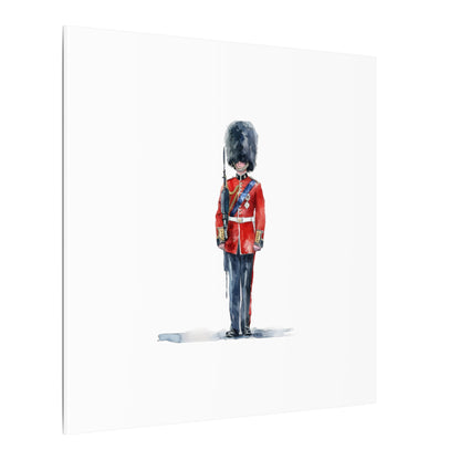 Royal Guard Canvas Art Print, British Soldier Wall Decor, Home Decoration, Gift for History Lovers, Art for Offices, Unique Wall Gallery