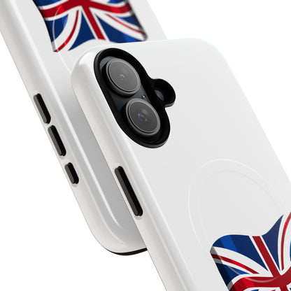 Union Jack Tough Magnetic Case, Durable Phone Cover, British Flag Cell Phone Protector, Gift for UK Lovers, Travel Accessories