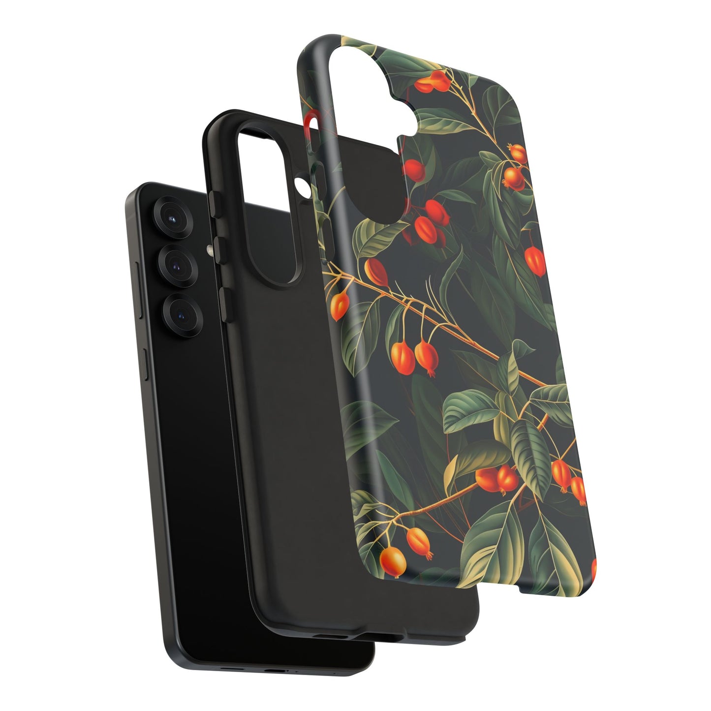 Tough Cases, Floral Phone Case, Nature-Inspired Tech, Unique Gift, Phone Accessory, Botanical Design, Fall Vibes