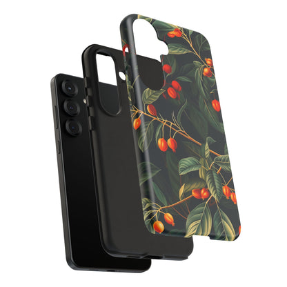Tough Cases, Floral Phone Case, Nature-Inspired Tech, Unique Gift, Phone Accessory, Botanical Design, Fall Vibes