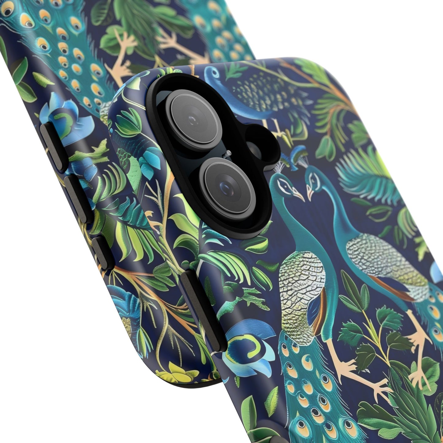 Peacock Tough Phone Case - Colorful Protective Cover, Nature Lover Gift, Stylish Accessory for Celebrations