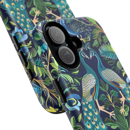 Peacock Tough Phone Case - Colorful Protective Cover, Nature Lover Gift, Stylish Accessory for Celebrations