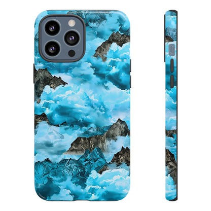 Mountain Wave Phone Case - Adventure Gear, Outdoor Gifts, Stylish Cases, Trendy Accessories, Nature Lovers