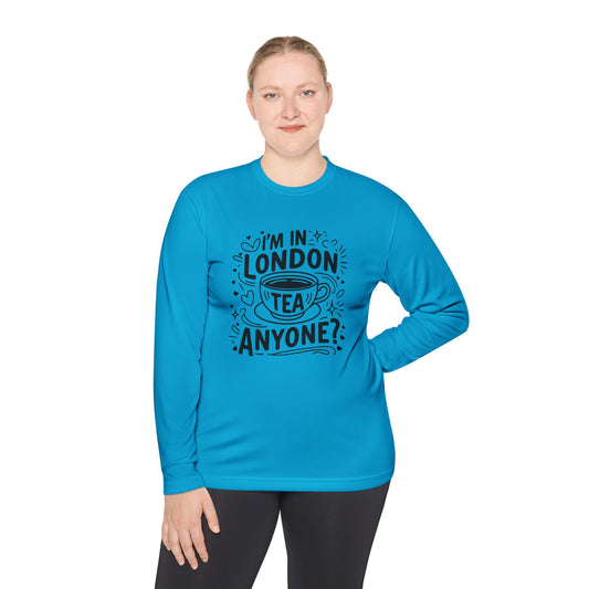 Unisex Lightweight Long Sleeve Tee - London's Relaxing Tea