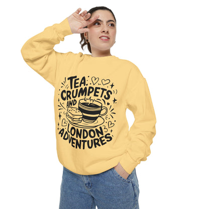 Unisex Garment-Dyed Sweatshirt - London's Chilling Adventures
