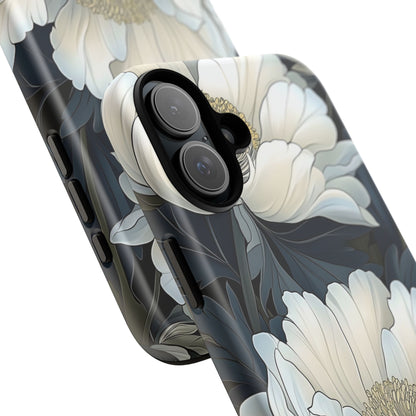 Elegant Floral Phone Case, Floral iPhone Cover, Flower Art Phone Case, Eco-Friendly Mobile Protection, Tough & Stylish Phone Case
