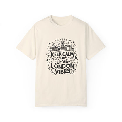 London Vibes Unisex Garment-Dyed T-shirt