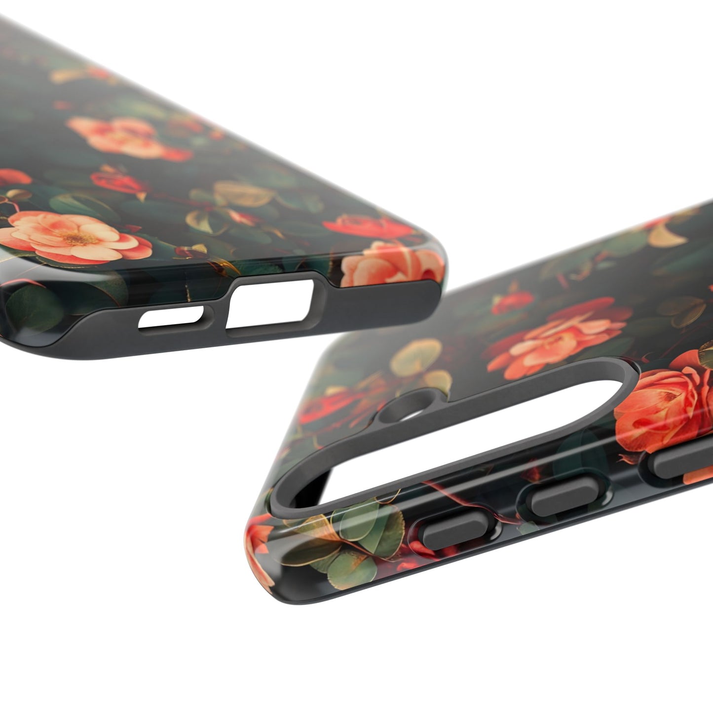 Floral Phone Case - Elegant Floral Design, Tough Protective Case, Perfect Gift for Her, Trendy Phone Accessories, Mother’s Day, Birthday