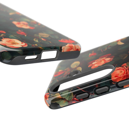 Floral Phone Case - Elegant Floral Design, Tough Protective Case, Perfect Gift for Her, Trendy Phone Accessories, Mother’s Day, Birthday