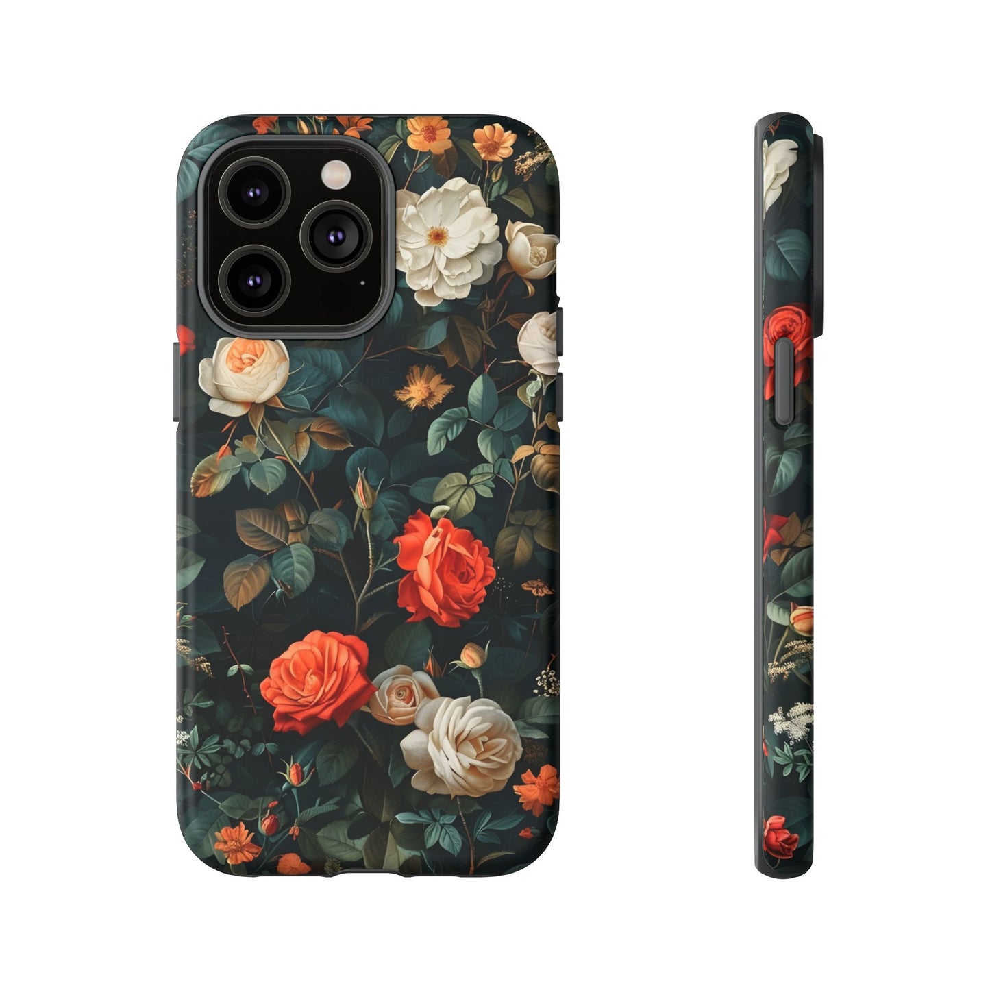 Floral Phone Case | Tough Cases with Elegant Design | Gift for Her, Mother's Day, Birthdays, Personalized, Trendy Tech Accessories