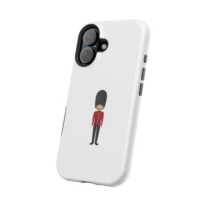 Charming Magnetic Phone Cases with Royal Guard Design, Fun Gift, Phone Accessory, Stylish Protection, Unique Phone Cover