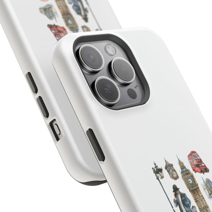 London-Inspired Magnetic Tough Cases | Custom Phone Covers for Travel Lovers, Gift for Friends, Unique Accessories, Phone Protection