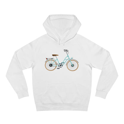 Form-fitting Unisex Hoodie - Classic British Bicycle