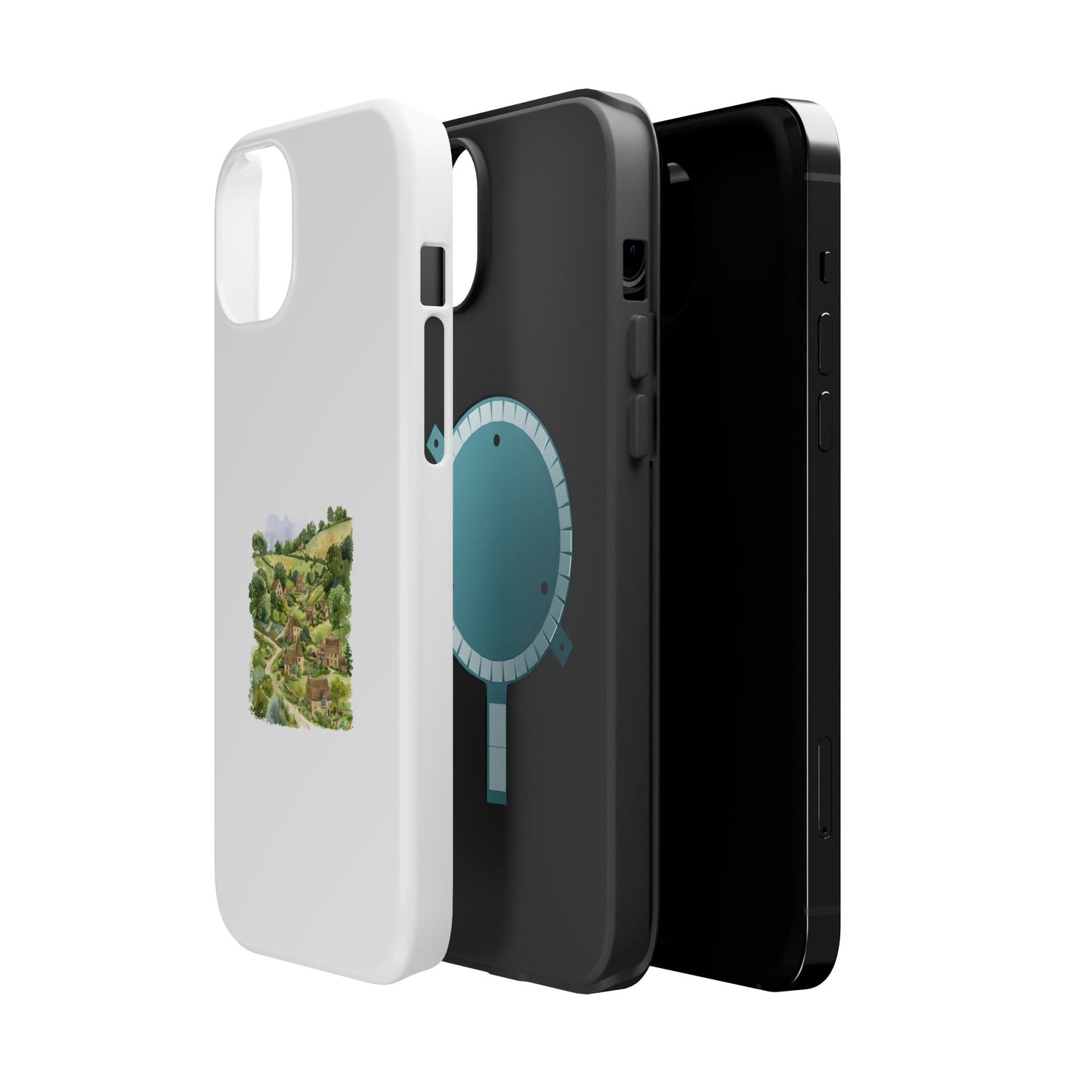 Magnetic Tough Cases with Scenic Landscape Design, Durable Phone Covers for Nature Lovers, Phone Accessories, Gift for Adventurers
