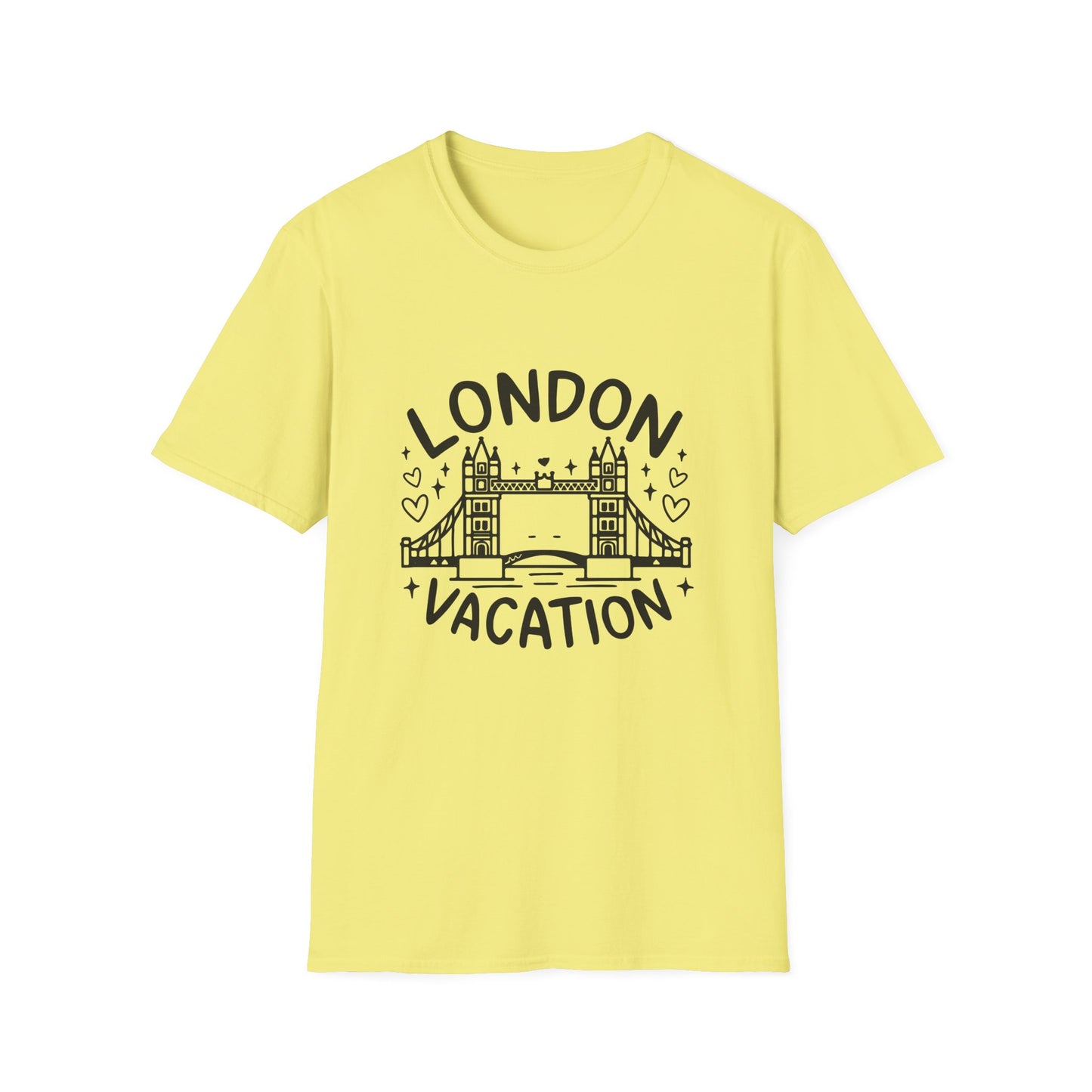 London Vacation Trendy Unisex Softstyle T-Shirt