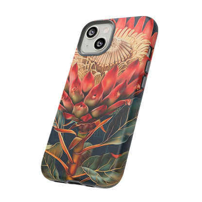 Tough Cases: Vibrant Floral Phone Case, Tough Phone Covers, Floral Art Cases, Nature Design Accessories, Gift for Nature Lovers
