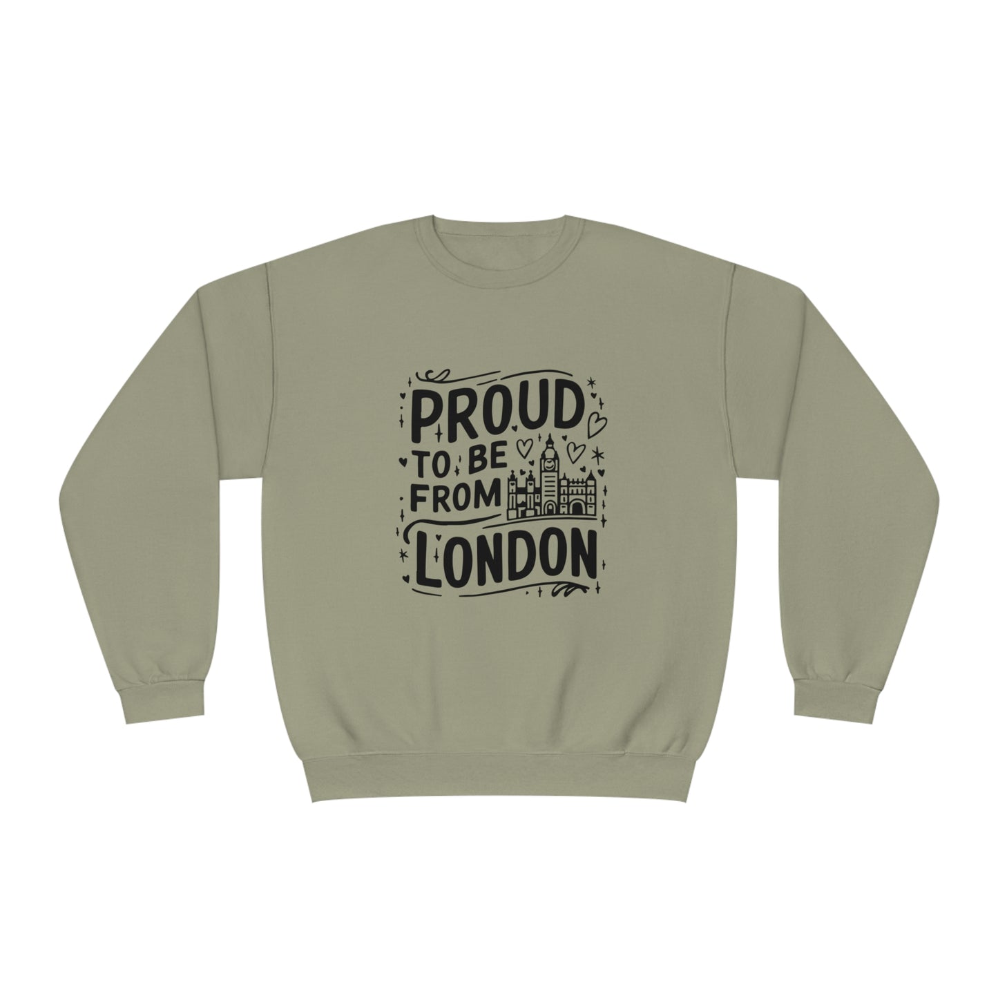 Unisex NuBlend® Crewneck Sweatshirt - Proud to be from London