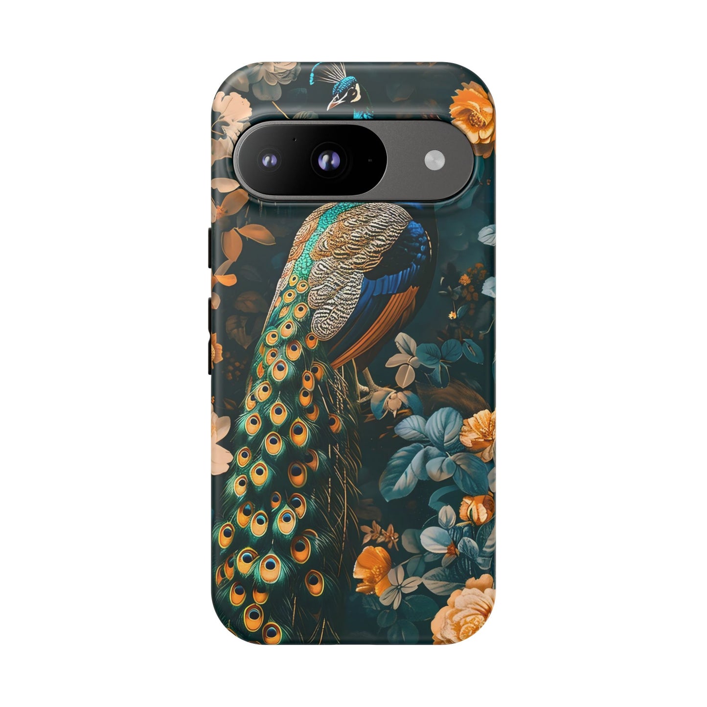 Peacock Phone Case - Elegant Floral Design, Tough Case for Protection, Unique Gift for Nature Lovers, Stylish Accessory, Eco-Friendly
