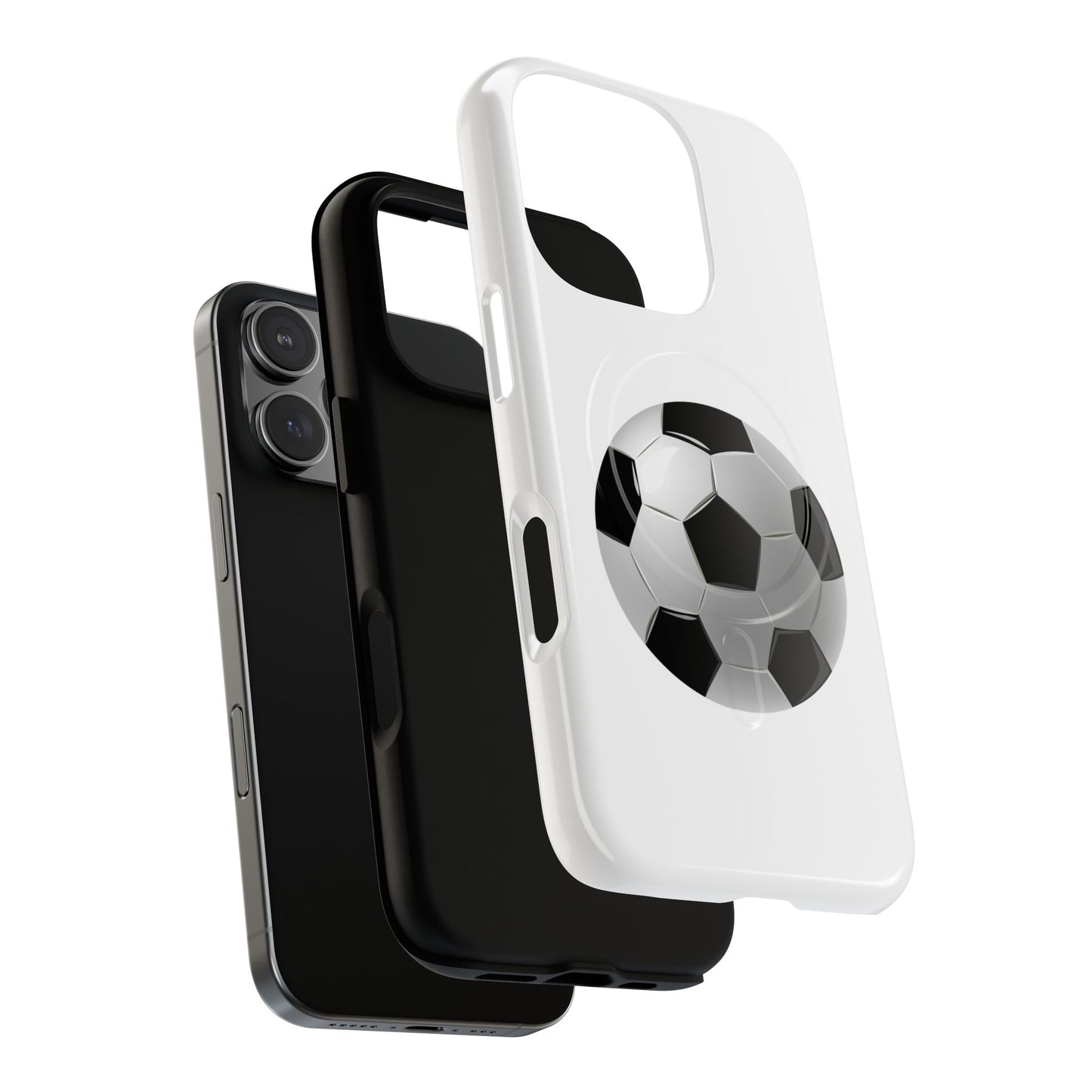 Durable Soccer Phone Case for Sports Lovers, Magnetic Phone Cover, Gift for Athletes, Soccer Fan Accessory, Sports Team Merchandise