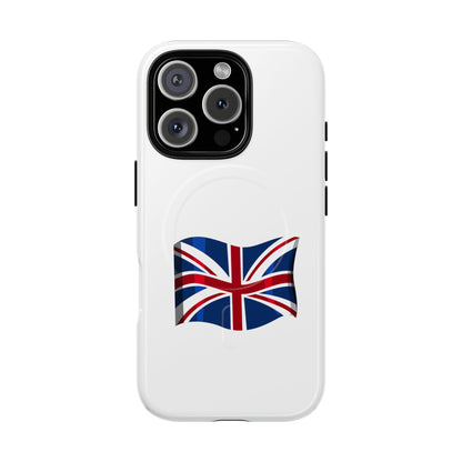 Union Jack Tough Magnetic Case, Durable Phone Cover, British Flag Cell Phone Protector, Gift for UK Lovers, Travel Accessories