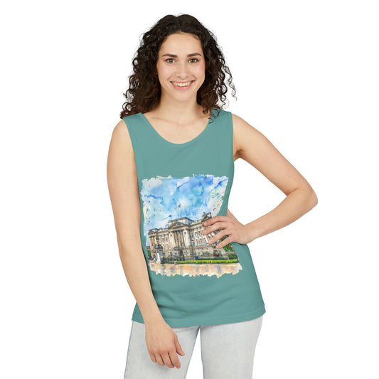 Unisex Garment-Dyed Tank Top - Beautiful and Breath-taking British Nature