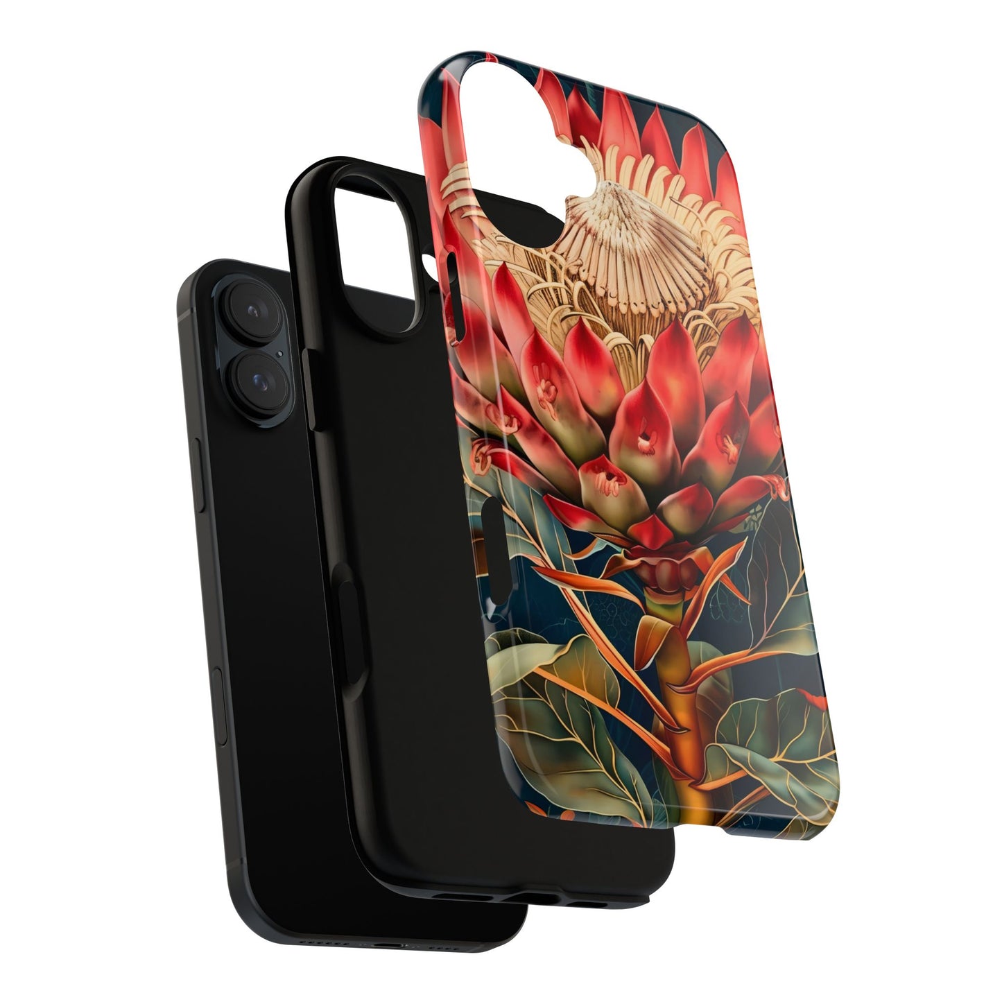 Tough Cases: Vibrant Floral Phone Case, Tough Phone Covers, Floral Art Cases, Nature Design Accessories, Gift for Nature Lovers