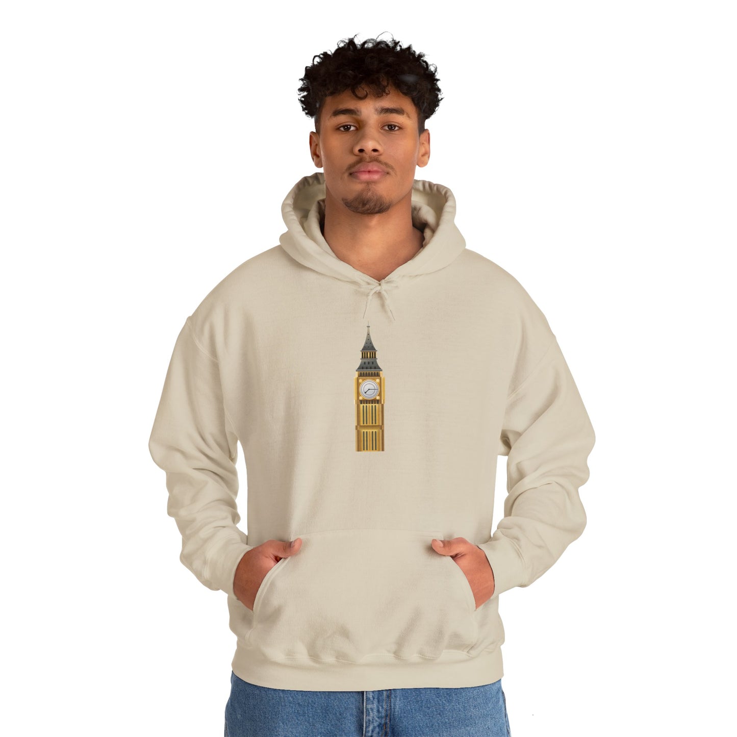 Unisex Heavy Blend™ Hooded Sweatshirt - Iconic Big Ben Clock Tower