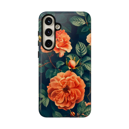 Floral Phone Case, Tough Cases for Nature Lovers, Botanical Design, Phone Protection, Gift for Her, Trending Floral Accessories