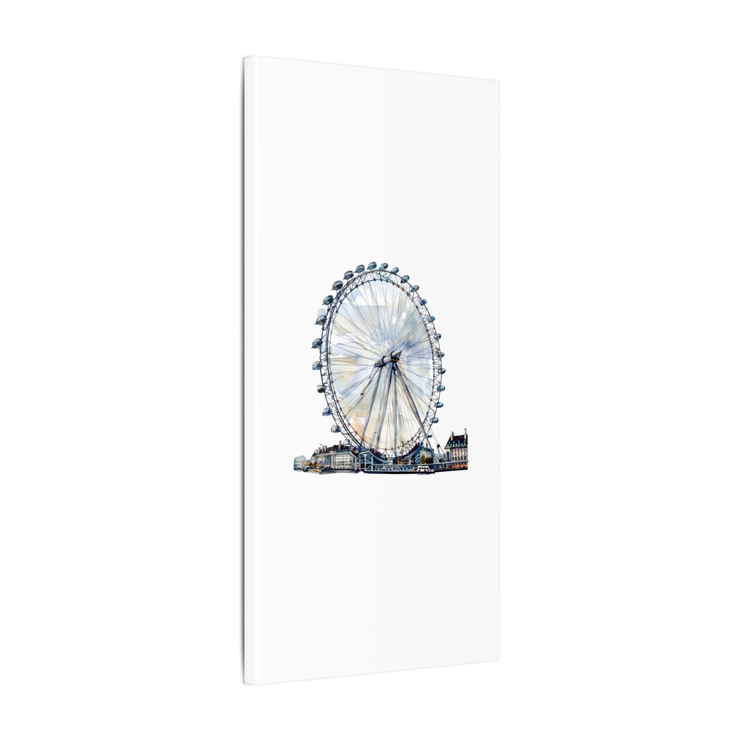 London Eye Canvas Print, Wall Art Decor, Travel Gift, Home Decoration, Unique Art Piece